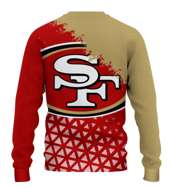 Red Gold Army Sweatshirt, Sport Fan Lifestyle Sweatshirt HVN1270 - Image 3