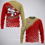 Red Gold Army Sweatshirt, Sport Fan Lifestyle Sweatshirt HVN1270