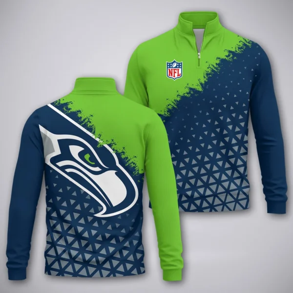 Blue Pride Quarter-Zip Sweatshirt, Warm-Up Quarter-Zip Comfort HVN1270