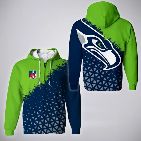 Blue Pride Zipper Hoodie, Sport Spirit Hoodie HVN1270