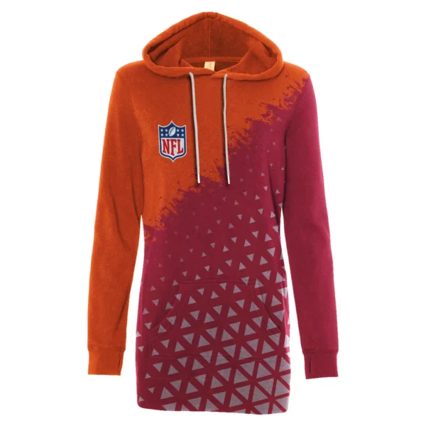 Bay Fans Hoodie Dress, Stadium Nights Hoodie Dress HVN1270 - Image 2