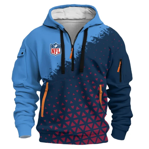 Game Day Squad Hoodie Half Zipper, Active Supporter Half-Zip Hoodie HVN1270 - Image 2
