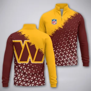 Red Gold Brotherhood Quarter-Zip Sweatshirt, Lightweight Stretch HVN1270