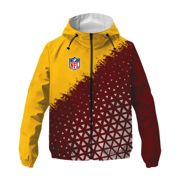Army Fans Windbreaker Jacket , Active Fan Waterproof HVN1270 - Image 2