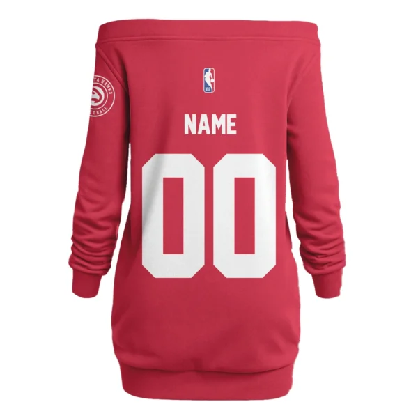 Basketball Lifestyle Squad Lace-Up Sweatshirt For Women, All-Season Pullover Hoodie HVN1280 - Image 3