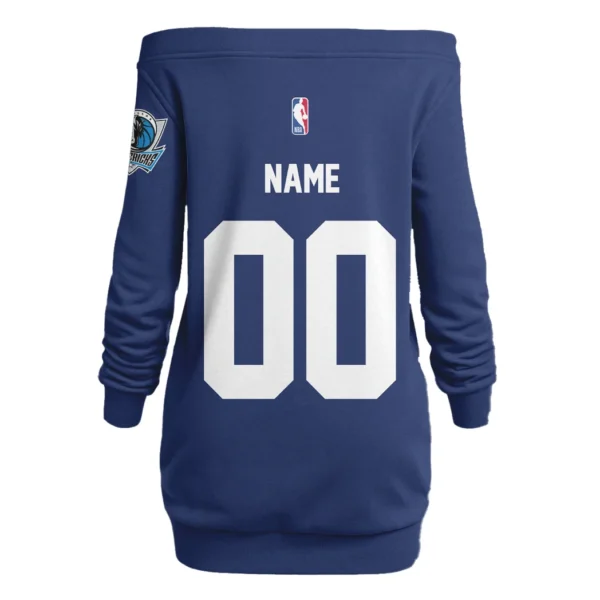 Hoop Nation Pride Lace-Up Sweatshirt For Women, Chic Everyday Hoodie Dress HVN1280 - Image 3