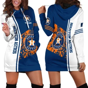 Fan Culture Eternal Hoodie Dress, All-Season Hoodie Dress For Baseball Fans PTHDD000MLB092025HA