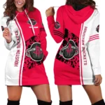Hoop Family Nation Hoodie Dress For Women, Classic Women's Hoodie Dress PTHDDHR1
