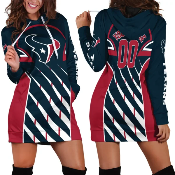 Fan Lone Squad Hoodie Dress Women, Casual Women's Hoodie Dress PTHDDHT00