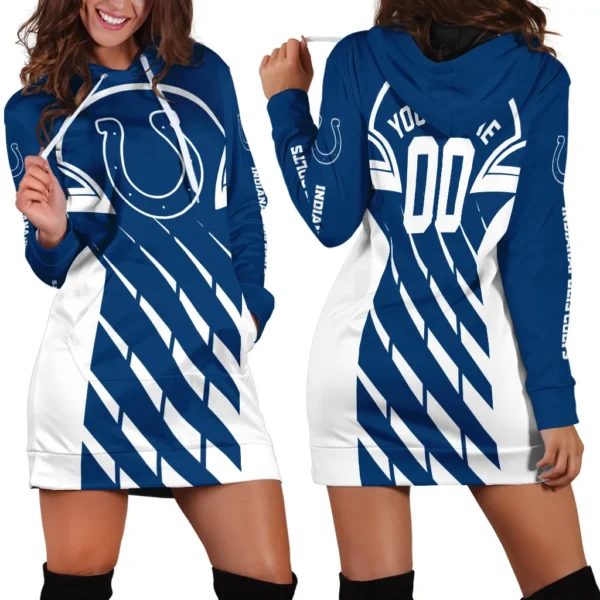 Football Colt Crew Hoodie Dress Women, Classic Women's Hoodie Dress PTHDDIC00