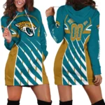 First Coast Squad Hoodie Dress Women, Sporty Women's Hoodie Dress PTHDDJJ00