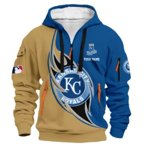 Eternal Passion Fire Hoodie Half Zip 3D Print, Sporty Fan Half-Zip Hoodie PTHDF000MLB091625KCR