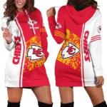 Fan Squad Hoodie Dress For Women, Athletic Spirit Hoodie Dress PTHDDCC01