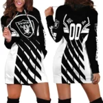 Wave Squad Hoodie Dress Women, Essential Women's Hoodie Dress PTHDDVR00