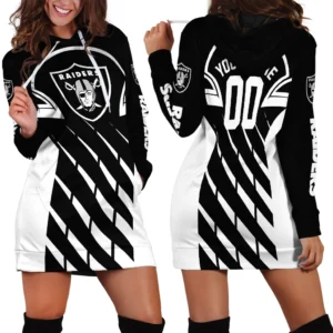 Wave Squad Hoodie Dress Women, Essential Women's Hoodie Dress PTHDDVR00