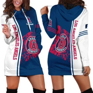 Heritage of Motion Hoodie Dress, Team Pride Hoodie Dress For Baseball Fans PTHDD000MLB092025LAA
