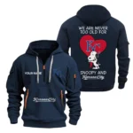 Performance Hoodie Half Zipper, Fan Edition Logo MLB170 - Navy