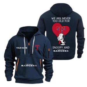Performance Hoodie Half Zipper, Fan Edition Logo MLB170 - Navy