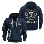 Performance Hoodie Half Zipper, Fan Edition Logo MLB210 - Navy