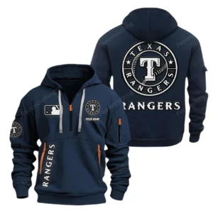 Performance Hoodie Half Zipper, Fan Edition Logo MLB210 - Navy