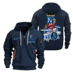Performance Hoodie Half Zipper, Fan Edition Logo MLB250 - Navy