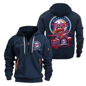 Performance Hoodie Half Zipper, Fan Edition Logo MLB250 - Navy