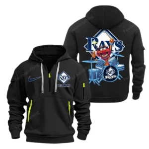 Training Hoodie Half Zipper, Fan-Friendly Logo Design MLB250 - Black