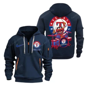 Performance Hoodie Half Zipper, Fan Edition Logo MLB250 - Navy