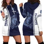 Game Ready Supporters Hoodie Dress For Women, Pullover Hoodie Dress Women PTHDDMG1