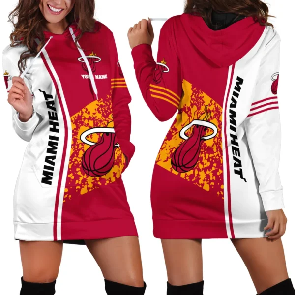 Athletic Slam Nation Hoodie Dress For Women, Limited Edition Hoodie Dress PTHDDMH1