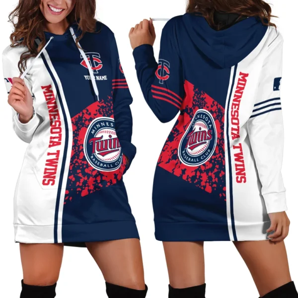 Timeless Fan Pride Hoodie Dress, True Fan Hoodie Dress For Baseball Fans PTHDD000MLB092025MT