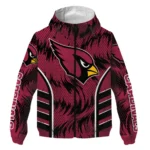 Red Talons Windbreaker Jacket, Fan Pride Jacket For Sport Lovers NFL167
