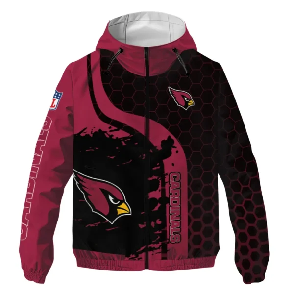 Fan Flight Crew Windbreaker Jacket, Lightweight Sports Fan Gear For Sport Lovers NFL167