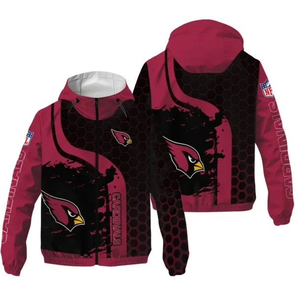 Fan Flight Crew Windbreaker Jacket, Lightweight Sports Fan Gear For Sport Lovers NFL167 - Image 3