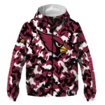 Winged Pride Windbreaker Jacket, Passionate Fan Waterproof For Sport Lovers NFL167