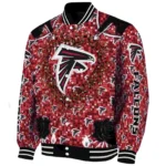 Football Sky Crew Baseball Jacket,  Heart Explosion Red Jacket For Sport Lovers NFL167
