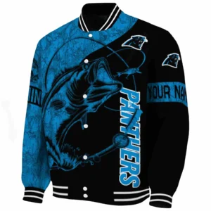 Rust Claws Baseball Jacket,  Fishing Rod Black Jacket For Sport Lovers NFL167