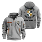 Outdoor Half-Zip Hoodie, Team Spirit Logo Design SPO041 - Gray