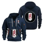 Urban Streetwear Hoodie, Half-Zip with Exclusive Logo SPO061 - Navy
