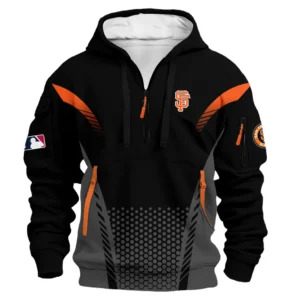 Strong Heritage Flame Hoodie Half Zip 3D Print, Sporty Fan Half-Zip Hoodie PTHDF000MLB091225SFG
