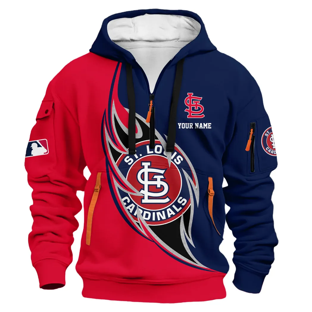 Together in Sport Hoodie Half Zip 3D Print, Supporter Spirit Hoodie PTHDF000MLB091625SLC