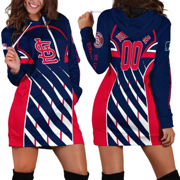 Strong Passion Pride Hoodie Dress Custom Name, Heritage Fan Hoodie Dress PTHDD000MLB091825SLC
