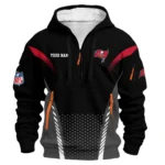 Match Day Raiders Hoodie Half Zip 3D Print Style, Supporter Spirit Hoodie PTHDFBB02
