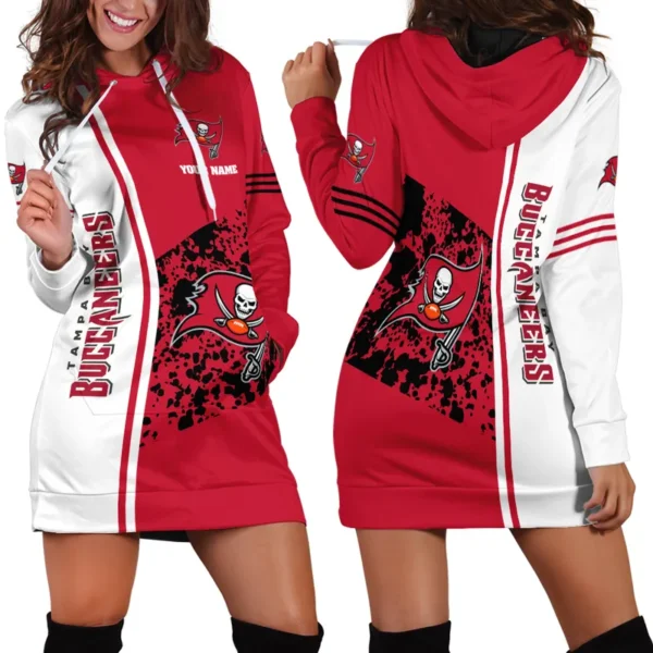 Game Day Raiders Hoodie Dress For Women, Team Pride Hoodie Dress PTHDDBB01