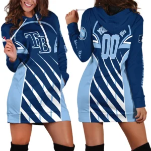 Strong Energy Flame Hoodie Dress Custom Name, Athletic Spirit Hoodie Dress PTHDD000MLB091825TBR