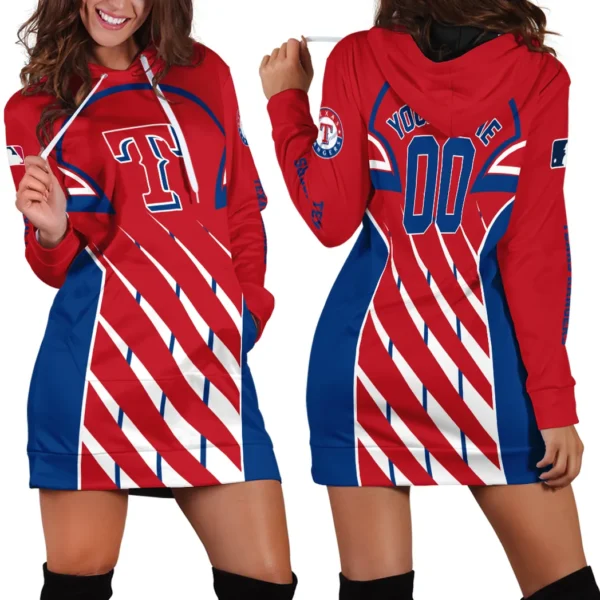 Game Day Pride Hoodie Dress Custom Name, Stadium Nights Hoodie Dress PTHDD000MLB091825TR