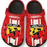 Black Custom Hot Hatchback All Over Print Clog, Car Culture Inspired Footwear Gift for Men and Women CAR620