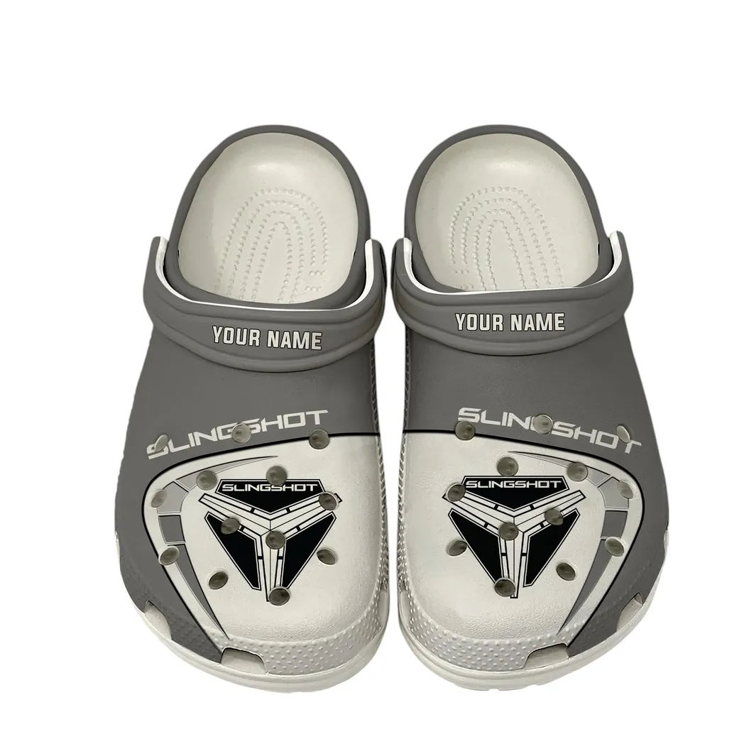 Adventure ATV Lover’s All Over Print Clog, Slip-On Shoes for Daily Comfort and Garage Style CAR168 - White