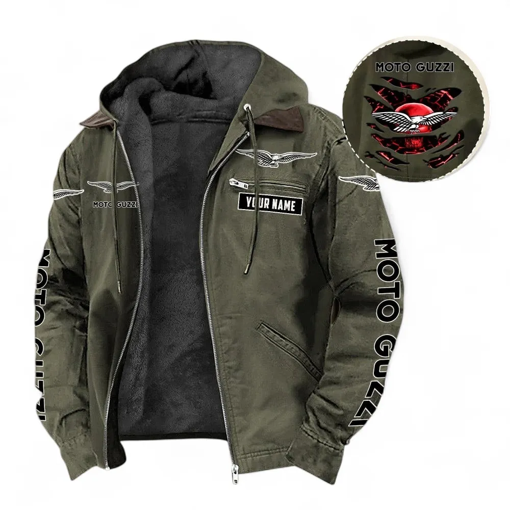 Adventure Motorcycle Hooded And Flannel Hoodie, Rugged Casual Hoodie For Motor Lovers CAR391 - Green