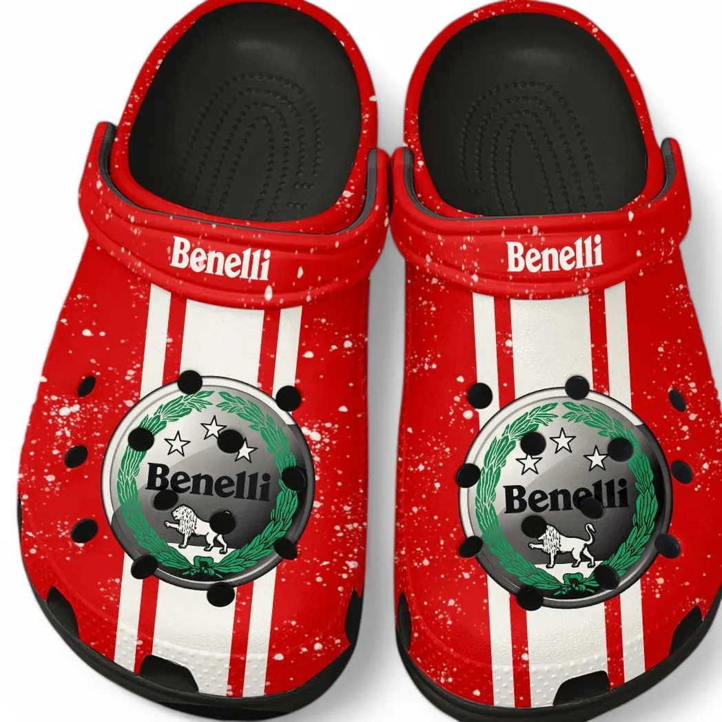 Adventure Touring Bike Lover’s All Over Print Clog, Slip-On Shoes for Daily Comfort and Garage Style CAR620 - Black